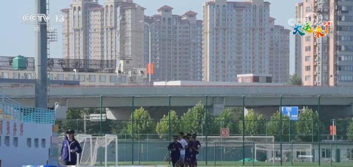 中国大学生田径队秦皇岛集训备战成都大运会